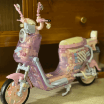 Chic Pink LEGO Compatible Motor Building Bricks - ArtGalleryZen