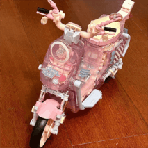 Chic Pink LEGO Compatible Motor Building Bricks - ArtGalleryZen