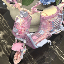 Chic Pink LEGO Compatible Motor Building Bricks - ArtGalleryZen