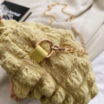 Chic Puffy Tote Shoulder Bag - ArtGalleryZen