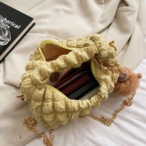 Chic Puffy Tote Shoulder Bag - ArtGalleryZen