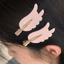 Chic Rhinestone Angel Wing Hair Clip - ArtGalleryZen