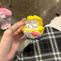 Chic Sanrio Hello Kitty French Fries AirPods Earphone Case - ArtGalleryZen