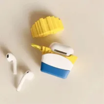Chic Sanrio Hello Kitty French Fries AirPods Earphone Case - ArtGalleryZen