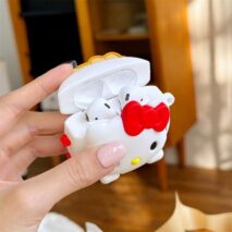 Chic Sanrio Hello Kitty Toaster AirPods Earphone Case - ArtGalleryZen