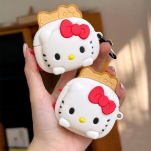 Chic Sanrio Hello Kitty Toaster AirPods Earphone Case - ArtGalleryZen