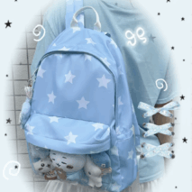 Chic Star Angel Kpop Fan Display Backpack - ArtGalleryZen