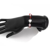 Chic Star Heart Pearl Crystal Chain Bracelet - ArtGalleryZen
