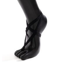 Chic Stretch Elastic Barefoot Band Anklet - ArtGalleryZen