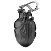 Chic Transparent Heart Liquid Silicone AirPods Earphone Case - ArtGalleryZen
