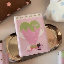 Chocolate Strawberry Heart Kpop 3 Inch Mini Photocard Album - ArtGalleryZen