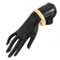 Classic Gold Silver Plated Bangle Bracelet - ArtGalleryZen