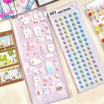 Colorful Star 3D DIY Decoration Stickers - ArtGalleryZen