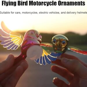 Creative Companion Flying Bird Car Motorcycle Ornament - ArtGalleryZen