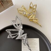 Crystal Angel Little Sprite Chignon Claw Clip Hair Clip - ArtGalleryZen