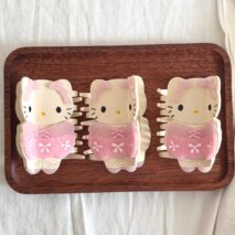 Cute Ballet Hello Kitty Acetate Acrylic Hair Claw Hair Clip - ArtGalleryZen