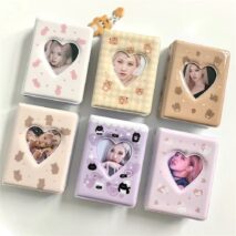 Cute Bear Cat Bunny Kpop 3 Inch Mini Photocard Album - ArtGalleryZen