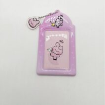 Cute BTS BT21 Kpop Keychain Photocard Holder - ArtGalleryZen