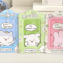 Cute Bunny Cat Kpop Keychain Photocard Holder - ArtGalleryZen