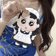 Cute Cartoon Crayon Shin-chan Silicone iPhone Case - ArtGalleryZen