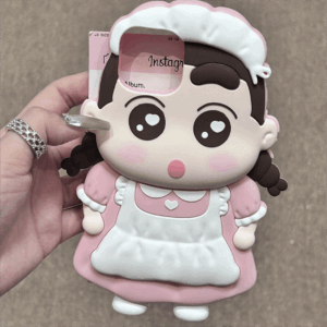 Cute Cartoon Crayon Shin-chan Silicone iPhone Case - ArtGalleryZen