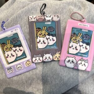Cute Chiikawa Kpop Keychain Photocard Holder - ArtGalleryZen