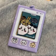 Cute Chiikawa Kpop Keychain Photocard Holder - ArtGalleryZen