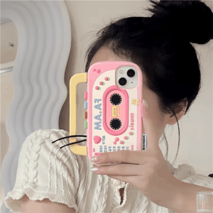 Cute Classical Radio Tape Recorder iPhone Case - ArtGalleryZen