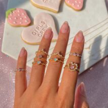 Cute Cubic Zirconia Heart Ring - ArtGalleryZen