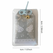 Cute Embroidery Musical Note Angel Wing Lucky Amulet Keychain - ArtGalleryZen