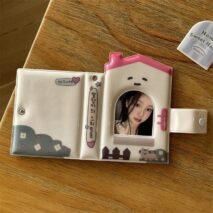 Cute Hamster Kitten House Kpop 3 Inch Mini Photocard Album - ArtGalleryZen