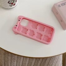 Cute Hello Kitty Expressions Silicone iPhone Case - ArtGalleryZen