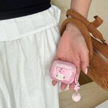 Cute Hello Kitty My Melody AirPods Earphone Case With Charm - ArtGalleryZen