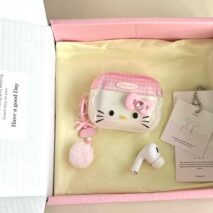 Cute Hello Kitty My Melody AirPods Earphone Case With Charm - ArtGalleryZen