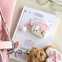 Cute Hello Kitty My Melody AirPods Earphone Case With Charm - ArtGalleryZen