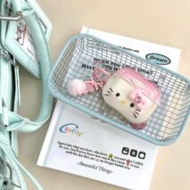 Cute Hello Kitty My Melody AirPods Earphone Case With Charm - ArtGalleryZen