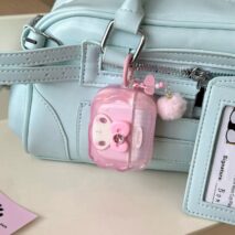 Cute Hello Kitty My Melody AirPods Earphone Case With Charm - ArtGalleryZen