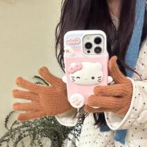 Cute Hello Kitty My Melody Milk Silicone iPhone Case - ArtGalleryZen