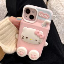 Cute Hello Kitty My Melody Milk Silicone iPhone Case - ArtGalleryZen