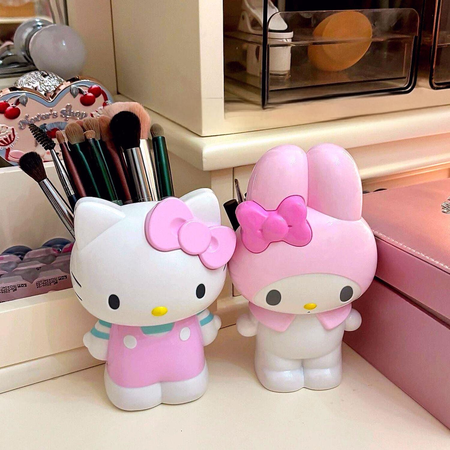 Cute Hello Kitty My Melody Pen Holder - ArtGalleryZen
