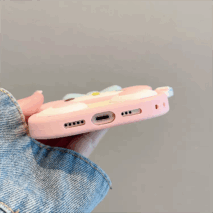 Cute Hello Kitty My Melody Toast iPhone Case - ArtGalleryZen
