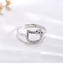 Cute Hello Kitty Ring - ArtGalleryZen