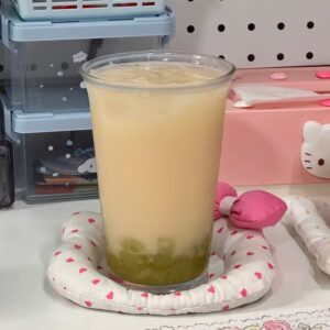 Cute Hello Kitty Shaped Fabric Coaster - ArtGalleryZen
