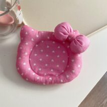 Cute Hello Kitty Shaped Fabric Coaster - ArtGalleryZen