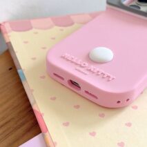 Cute Hello Kitty Taking Photo iPhone Case - ArtGalleryZen