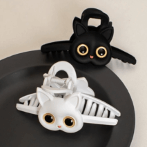 Cute kitten Acrylic Hair Claw Hair Clip - ArtGalleryZen