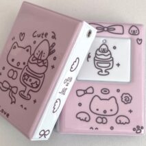 Cute Kitten Kpop 3 Inch Mini Photocard Album - ArtGalleryZen