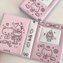 Cute Kitten Kpop 3 Inch Mini Photocard Album - ArtGalleryZen