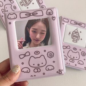Cute Kitten Kpop 3 Inch Mini Photocard Album - ArtGalleryZen