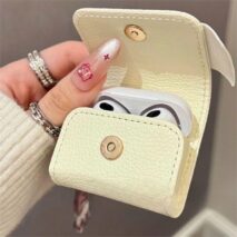 Cute Kitten Sanrio Hello Kitty AirPods Earphone Leather Case - ArtGalleryZen